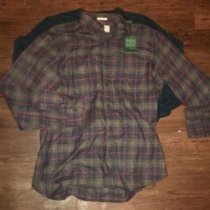 Hawker Rye Authentic One Pocket Flannel Shirty L